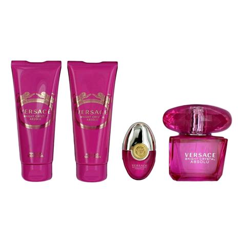 versace gift woman|versace 4 piece gift set.